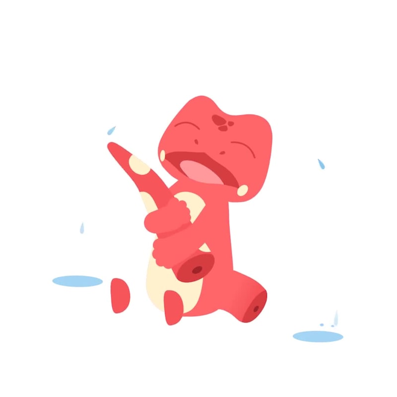 Cover image for Failed State Animation for Gecko Mascot made in Rive 😭