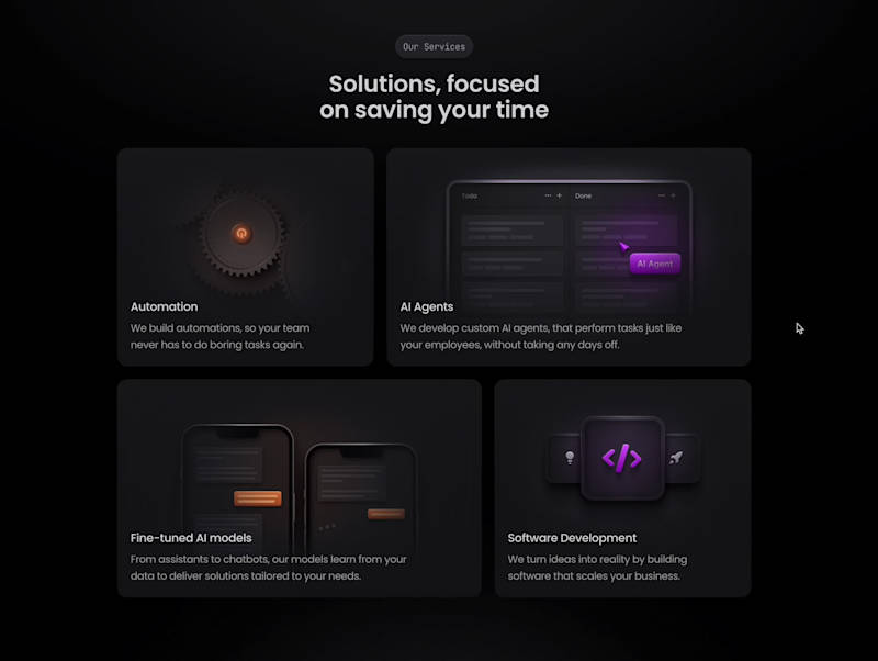 Cover image for Back to Contra! Bento grid animated in Rive How is it going?...