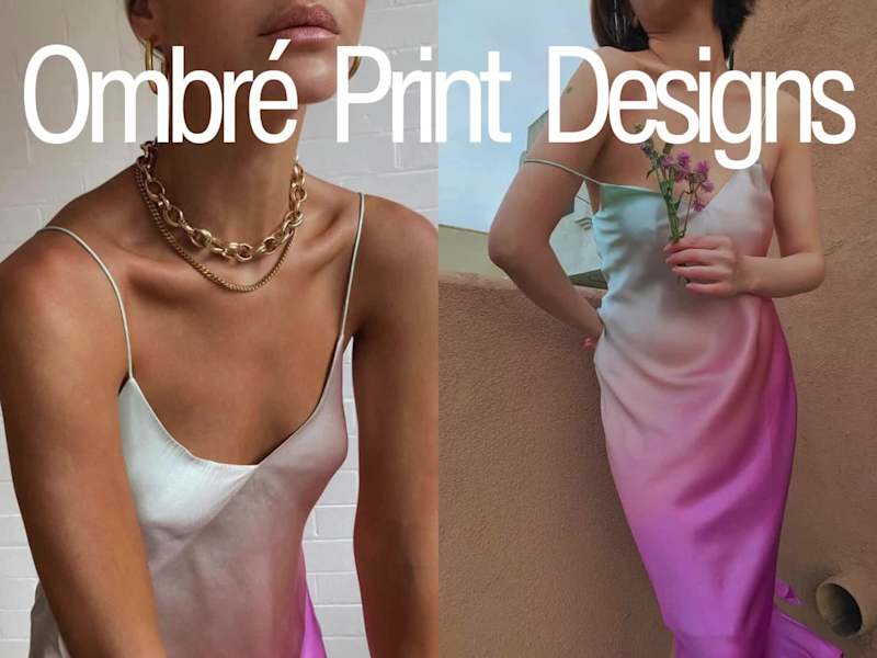 Cover image for Ombré Print Designs for Contemporary Apparel Brand