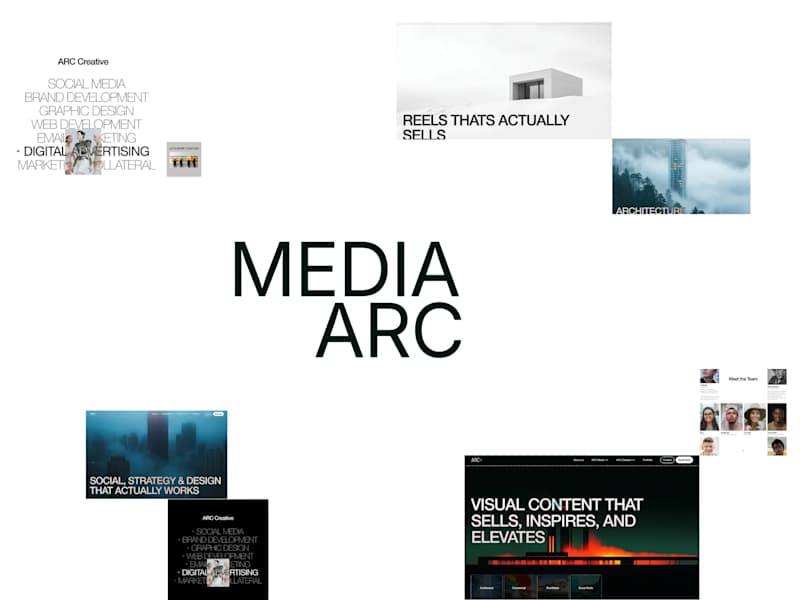 Cover image for Arc Media • Modern Creative Studio