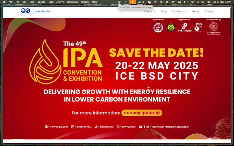 Cover image for SPE Java Section Website Development