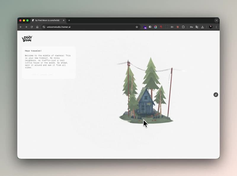 Cover image for i built this interaction in