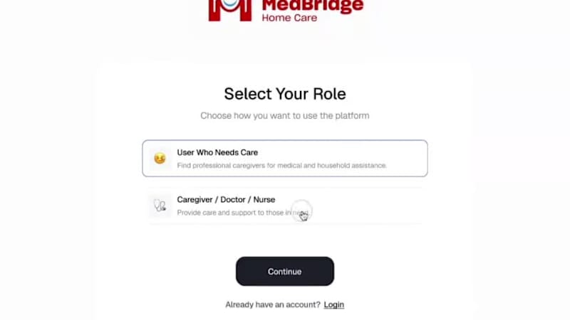 Cover image for Caregiver App Onboarding and Booking flow