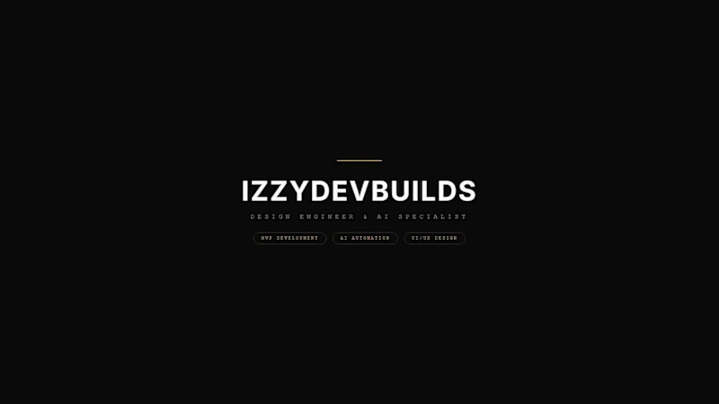 Cover image for IZZYDEV