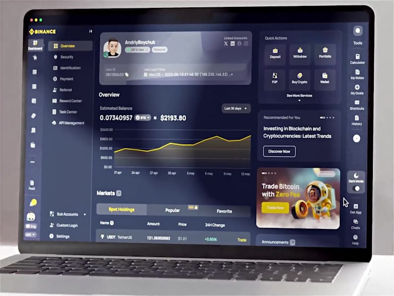 Cover image for Rethinking Binance - Design Concept