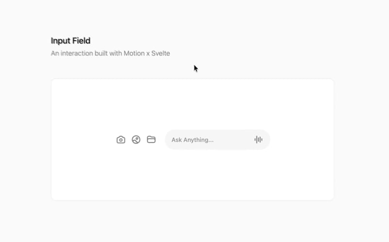 Cover image for currently exploring motion recreated Jakub's input animation...