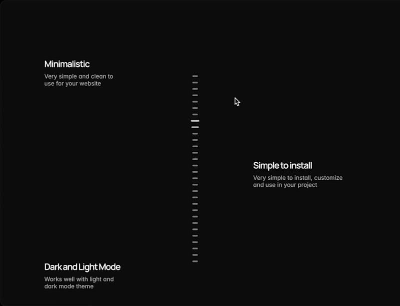 Cover image for Discover a Sleek Scroll Bar Navigation Component for Framer