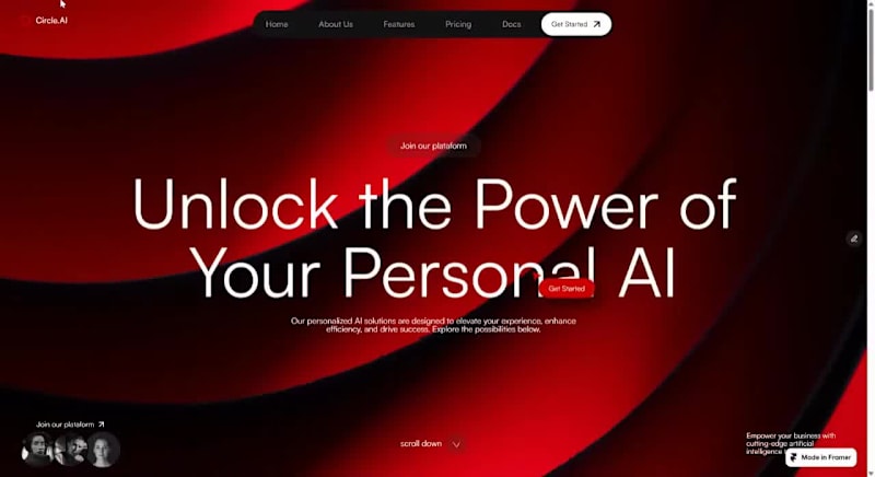 Cover image for Circle.AI SaaS website