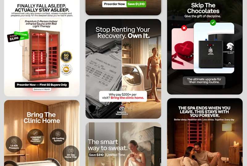 Cover image for DTC Wellness Brand Campaign for Warrior Willpower 