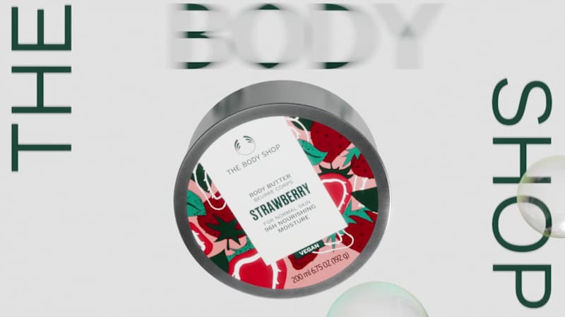 Cover image for The Body Shop 3D Product Ad Concept