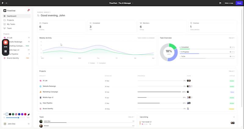 Cover image for FlowChat  @Contra Challenge Submission
It’s