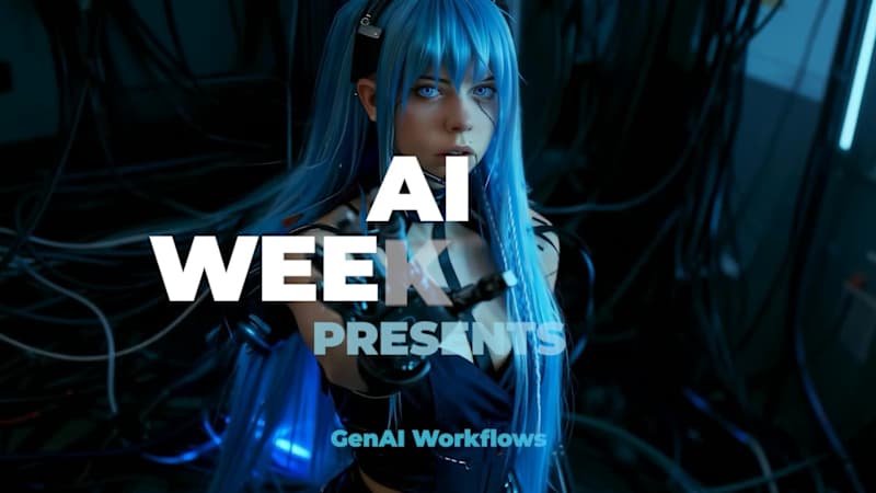 Cover image for AI meets Cyberpunk 🔮 A fully GenAI-powered trailer — blendi...