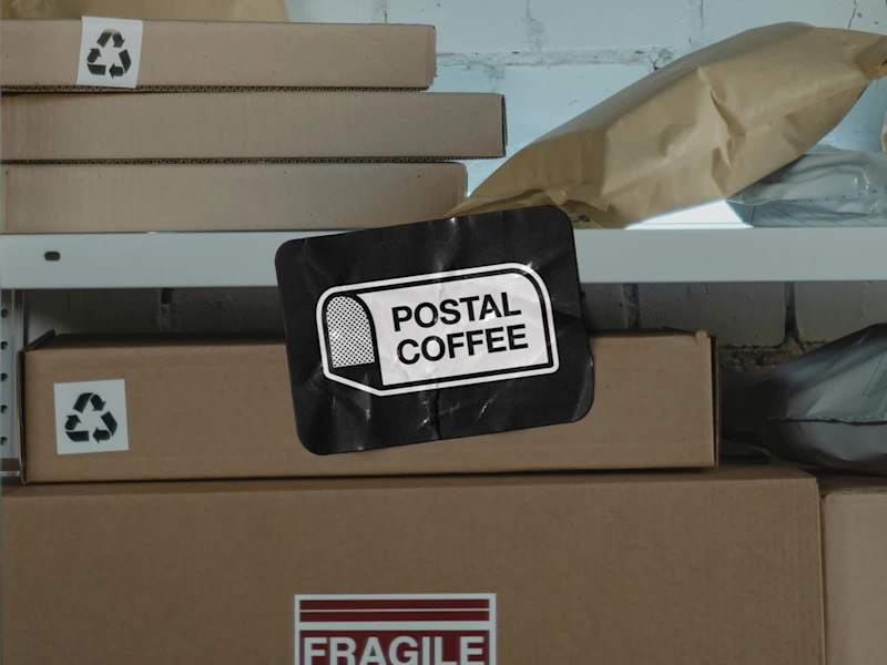 Cover image for Postal Coffee Brand Identity Development