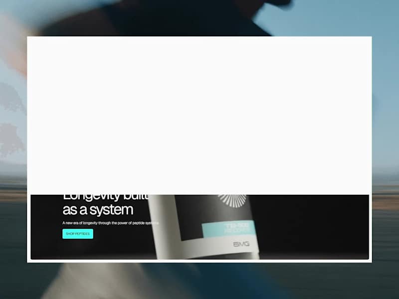 Cover image for TIME — Longevity Systems Ecommerce Site