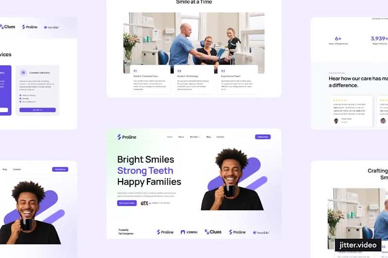 Cover image for WordPress Website for ProLine Dental Service