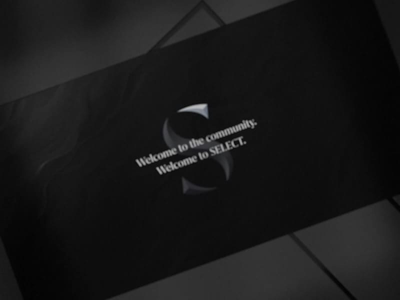 Cover image for SELECT - Membership Community (Branding, Web Design, Mobile App)
