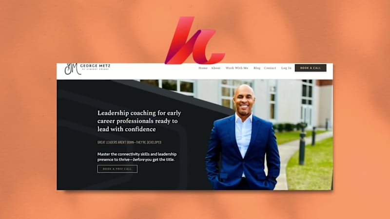 Cover image for Kajabi Leadership Coaching Website for George Metz
