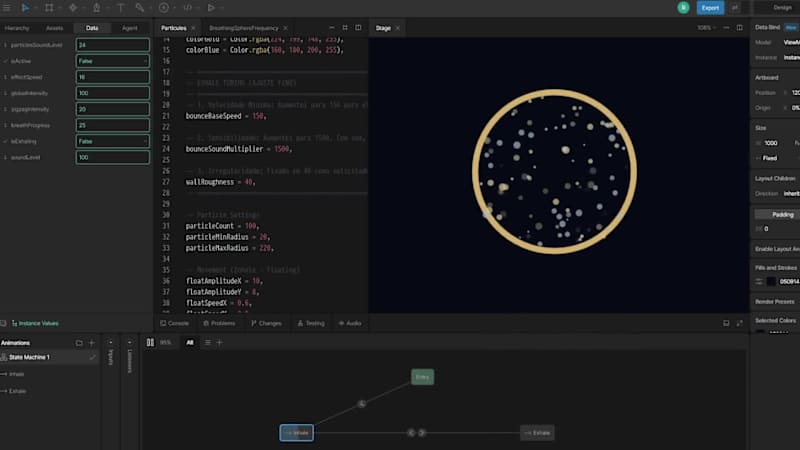 Cover image for UI Elemente for Inhale/Exhale App