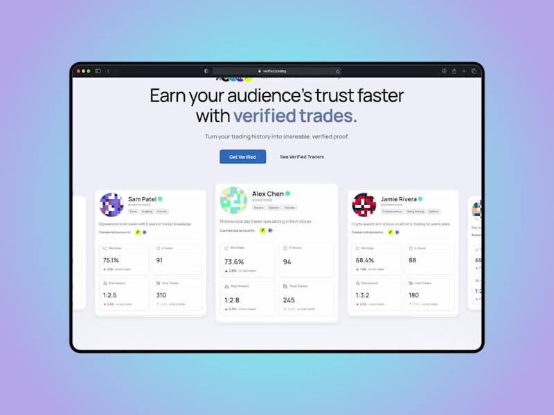 Cover image for Veritrade Website Redesign and Conversion Optimization