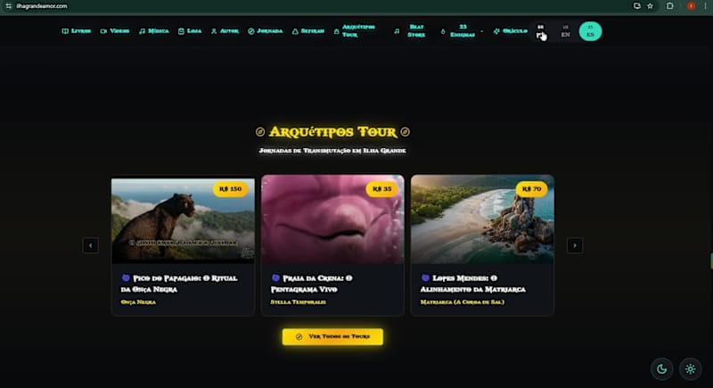 Cover image for Arquétipos Tour – Journeys of