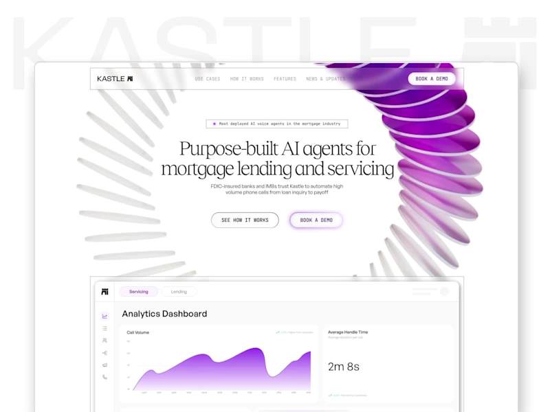Cover image for Kastle AI Website Design and Development