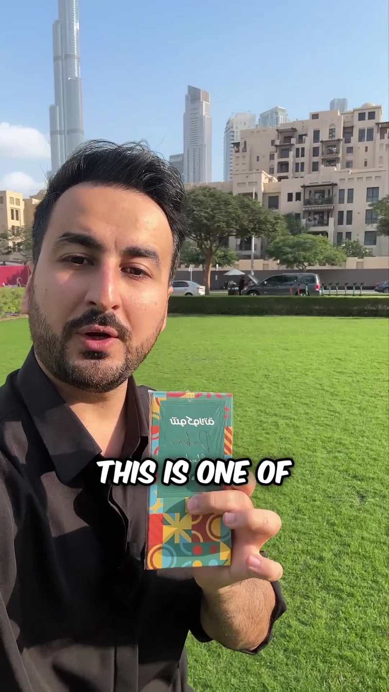 Cover image for Short-form promotional video created for Dubai Chocolate, fo...