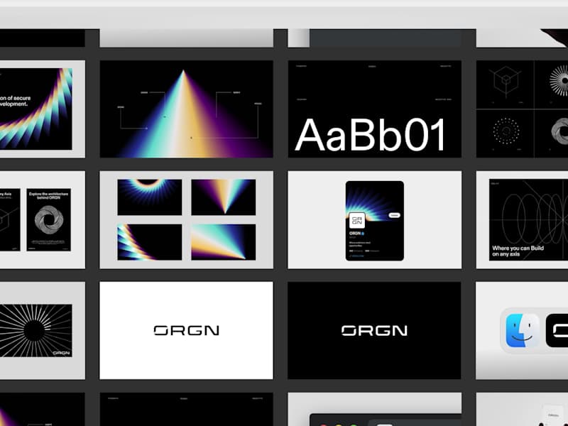 Cover image for ORGN — An identity engineered to survive the interface