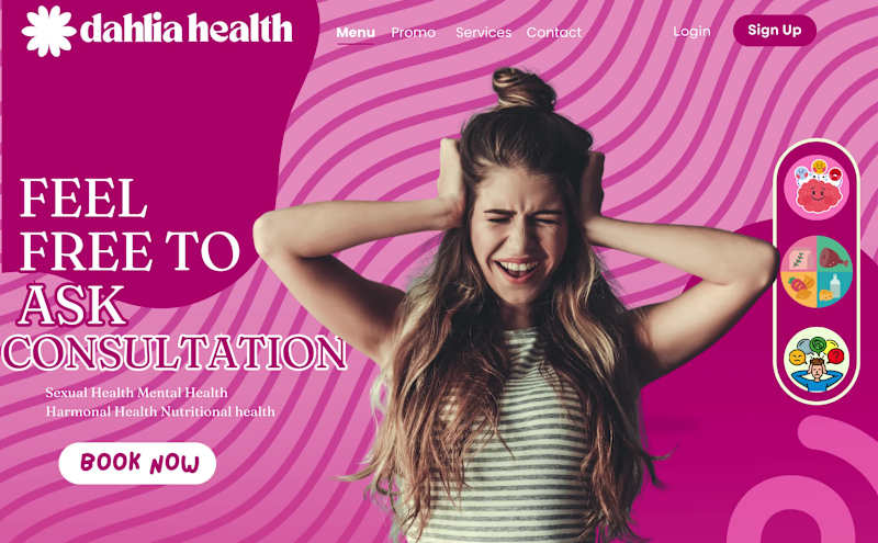 Cover image for Dahlia Health - Branding + Social Media Design