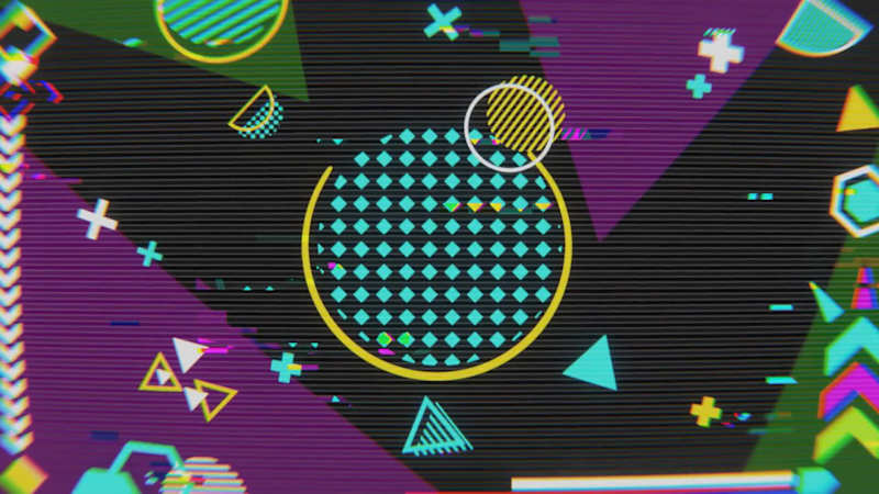 Cover image for A playful geometric motion piece exploring color, rhythm, an...