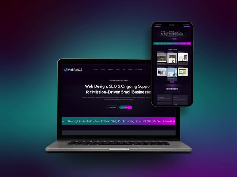 Cover image for Modern, Vibrant Website Design