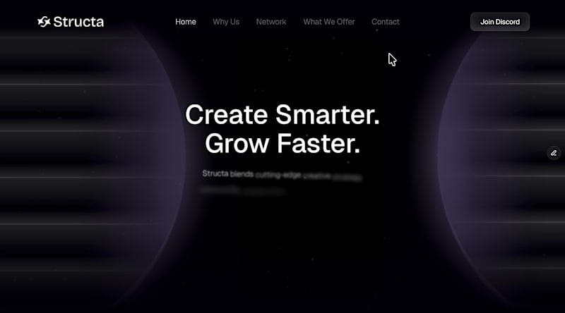 Cover image for Structa Landing Page Design + Development in $1200