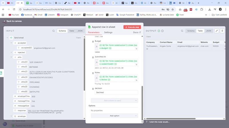 Cover image for Form Approval Email & Google Sheets Automation
