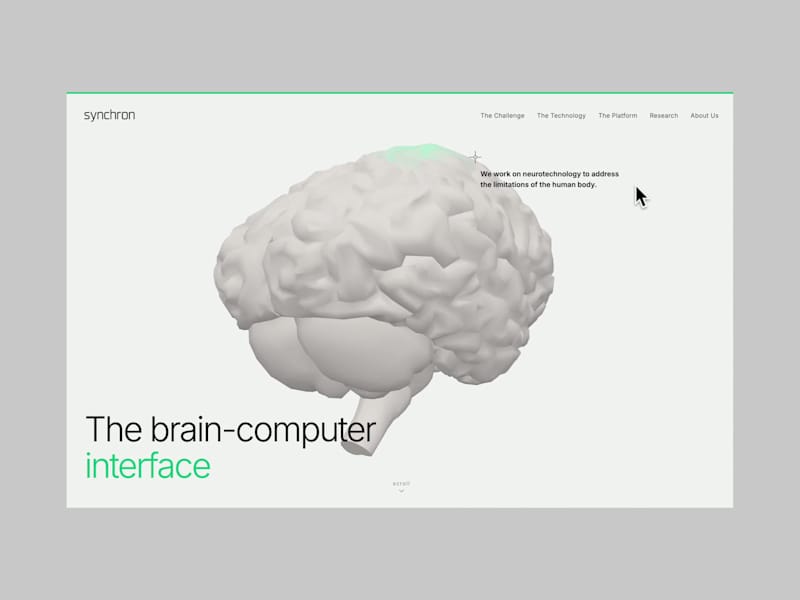 Cover image for Interactive WebGL hero section built