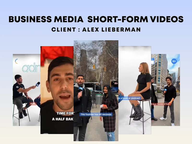 Cover image for Business Media Short-form Videos for