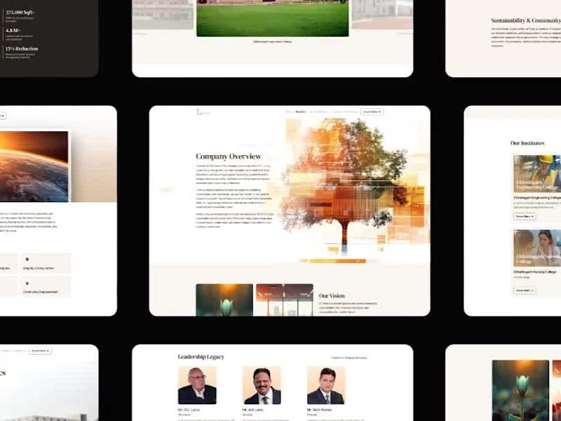 Cover image for Lunia Group Website Design & Development