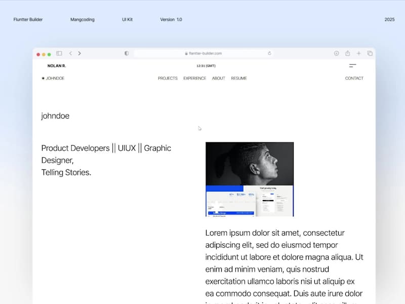 Cover image for Portfolio Website Development
