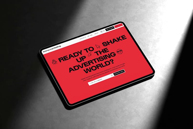 Cover image for TMRW.Marketing | Branding + Website