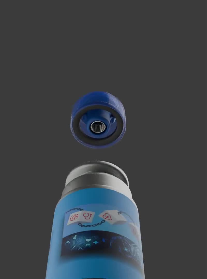 Cover image for 3D Model Visualization of Inhaler and Metering Valve