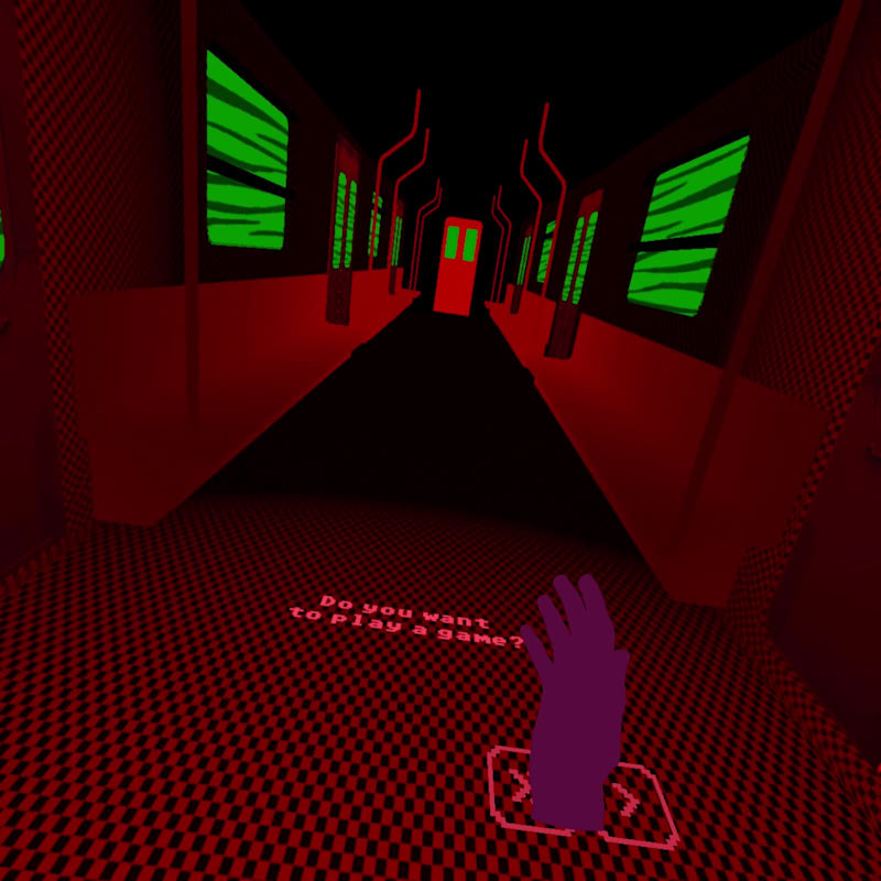 Cover image for Do you like mysterious pixel VR trains ? Step aboard… VR Gam...