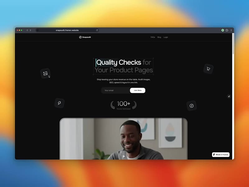Cover image for SnapAudit Website Design and Development