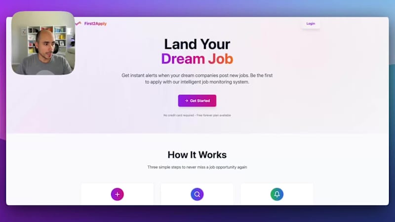 Cover image for First 2 Apply - Vibe Code Project