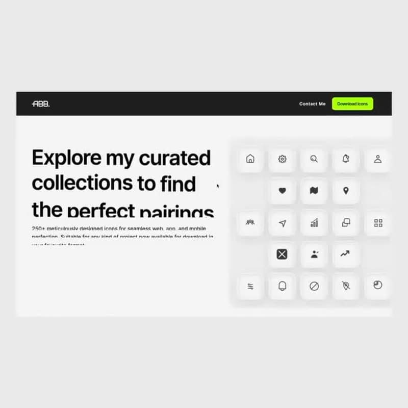 Cover image for ABB - Custom Icon Set