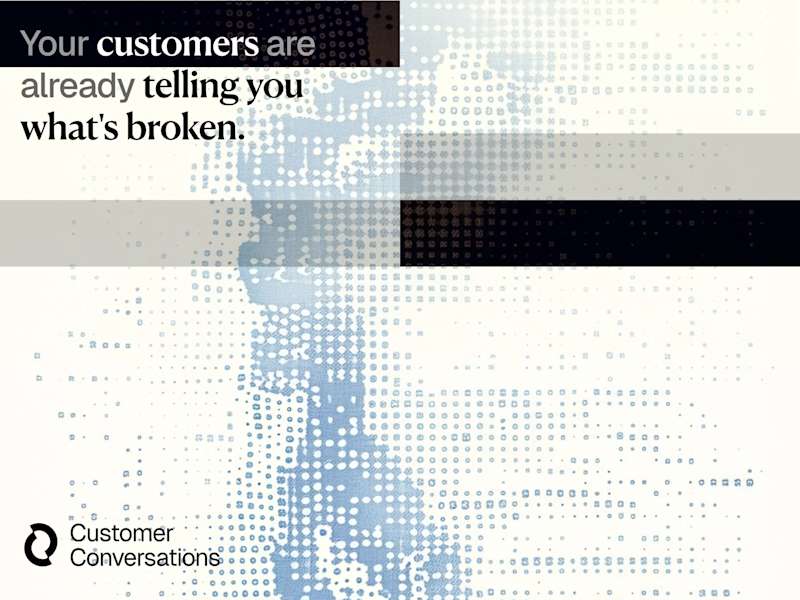 Cover image for Customer Conversations — Brand Identity & Website