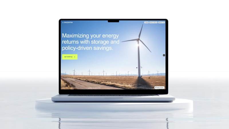 Cover image for Encentra - Landing Page Design