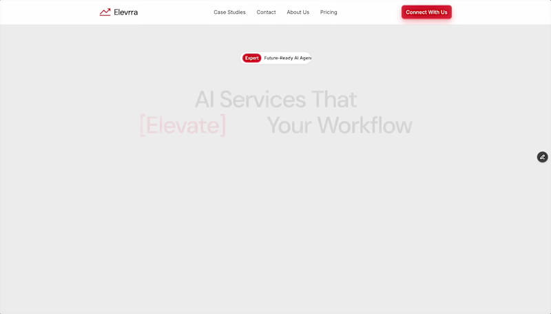 Cover image for The latest version of my AI Agency Framer template Elevrra (...
