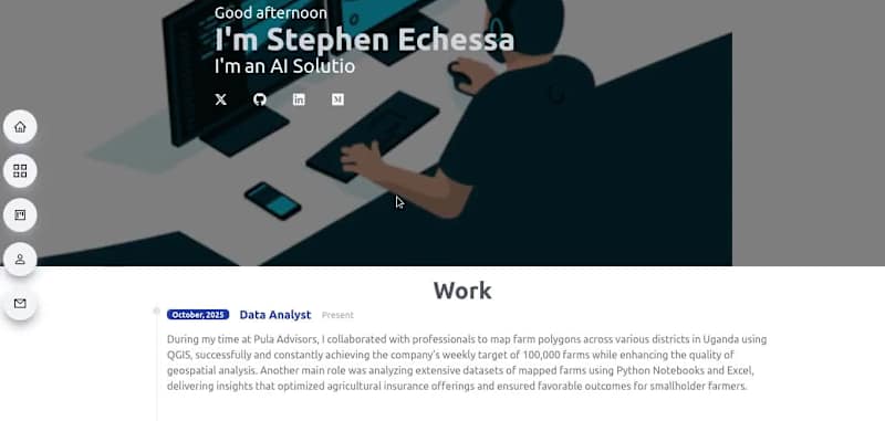 Cover image for Portfolio Website