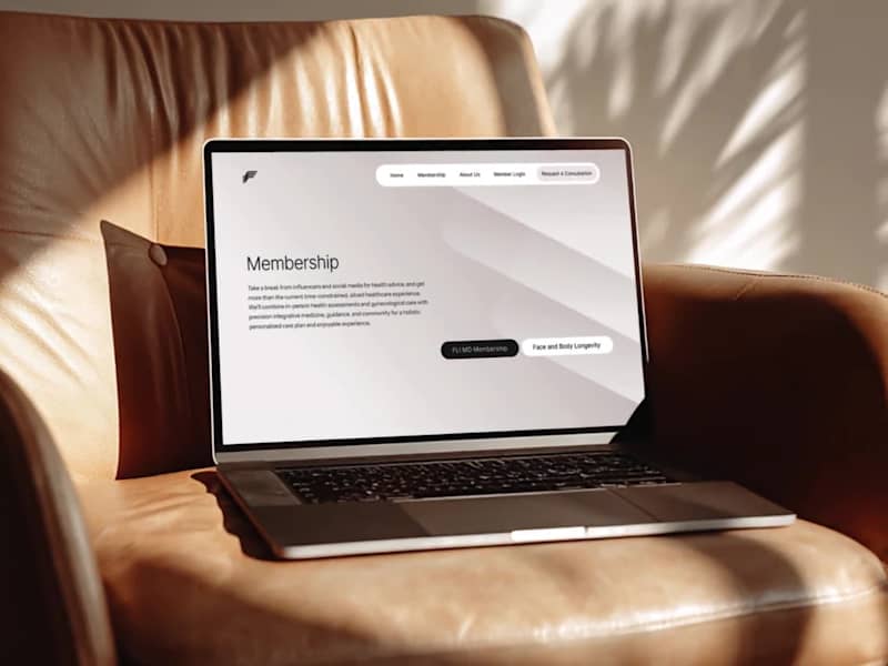 Cover image for FLI MD | Branding + Kajabi Website Design