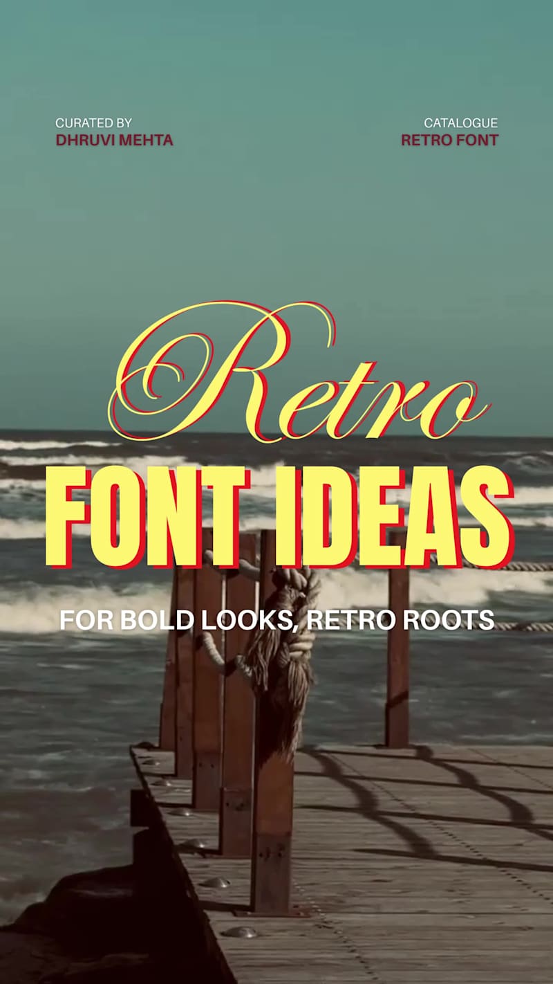 Cover image for Exploring retro fonts and the timeless character they bring ...