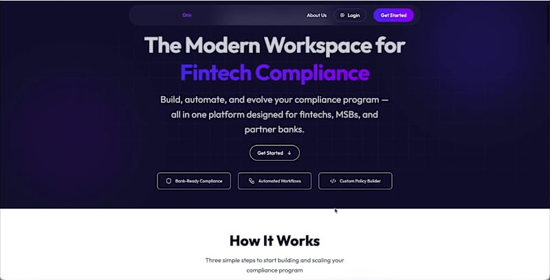 Cover image for LandingPage (https://complyone.tech/) - An all-in-one