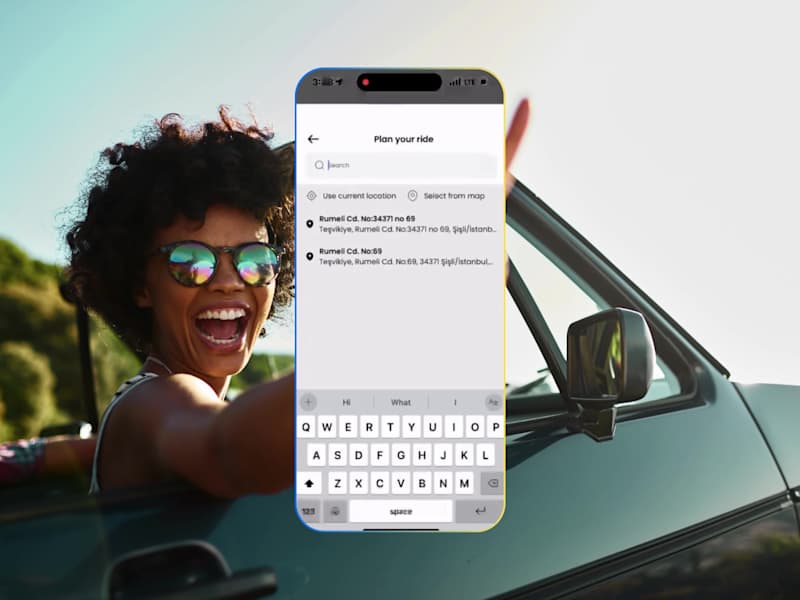 Cover image for Hykr Passenger Mobile App Design | Turkey